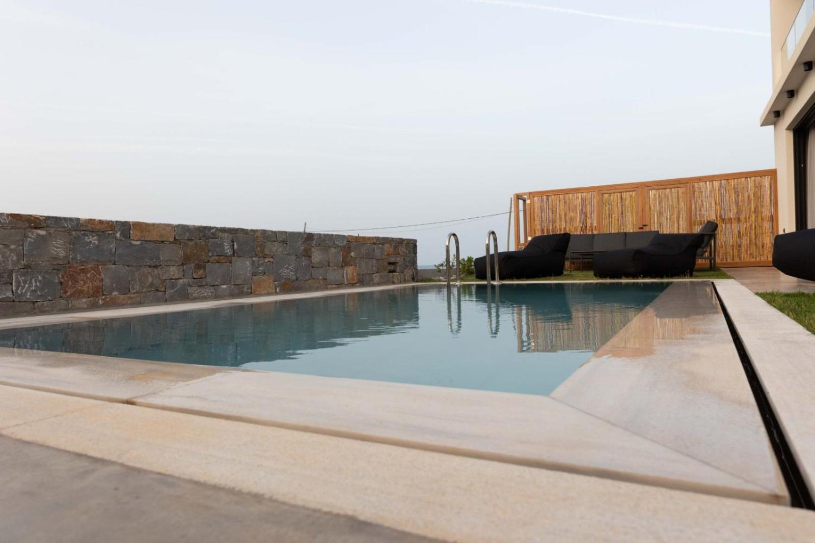 Destino Sea View Villa With Private Pool Goúrnes Kamer foto