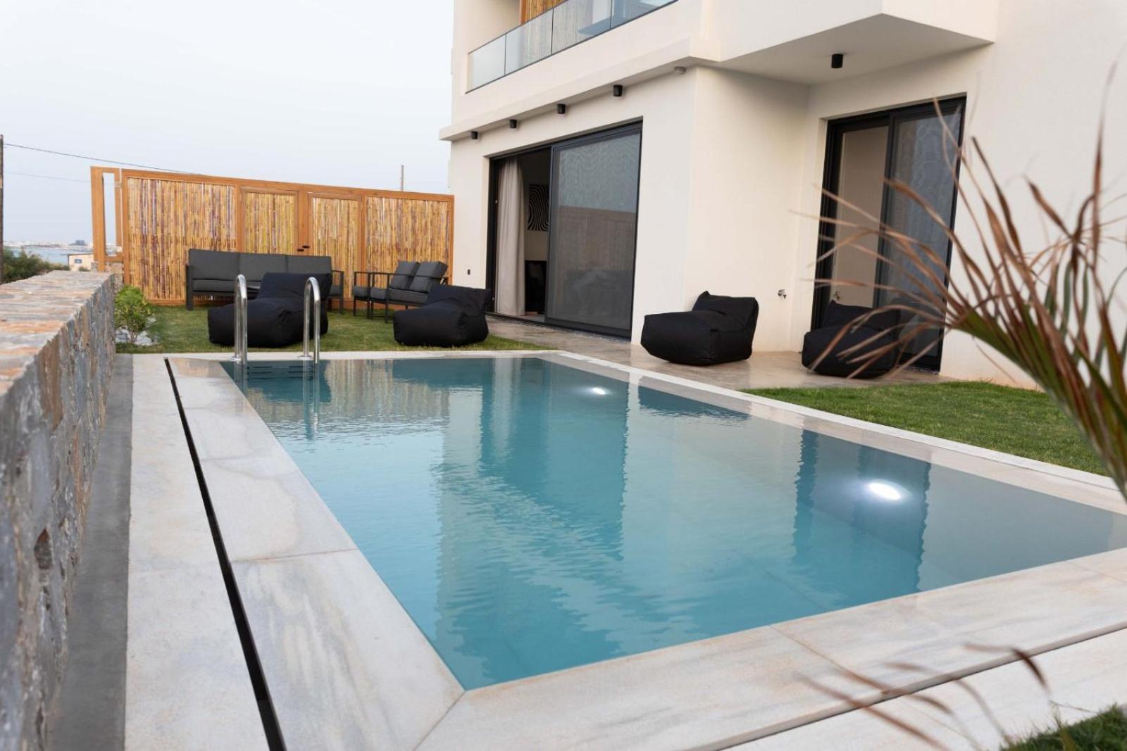 Destino Sea View Villa With Private Pool Goúrnes Kamer foto